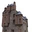 Scottish Castle Amisfield Tower with PBR Materials