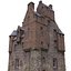 Scottish Castle Amisfield Tower with PBR Materials