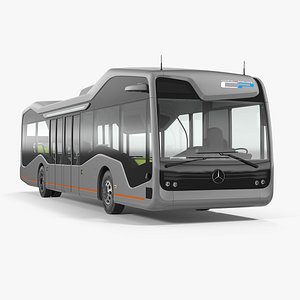 3D mercedes future bus