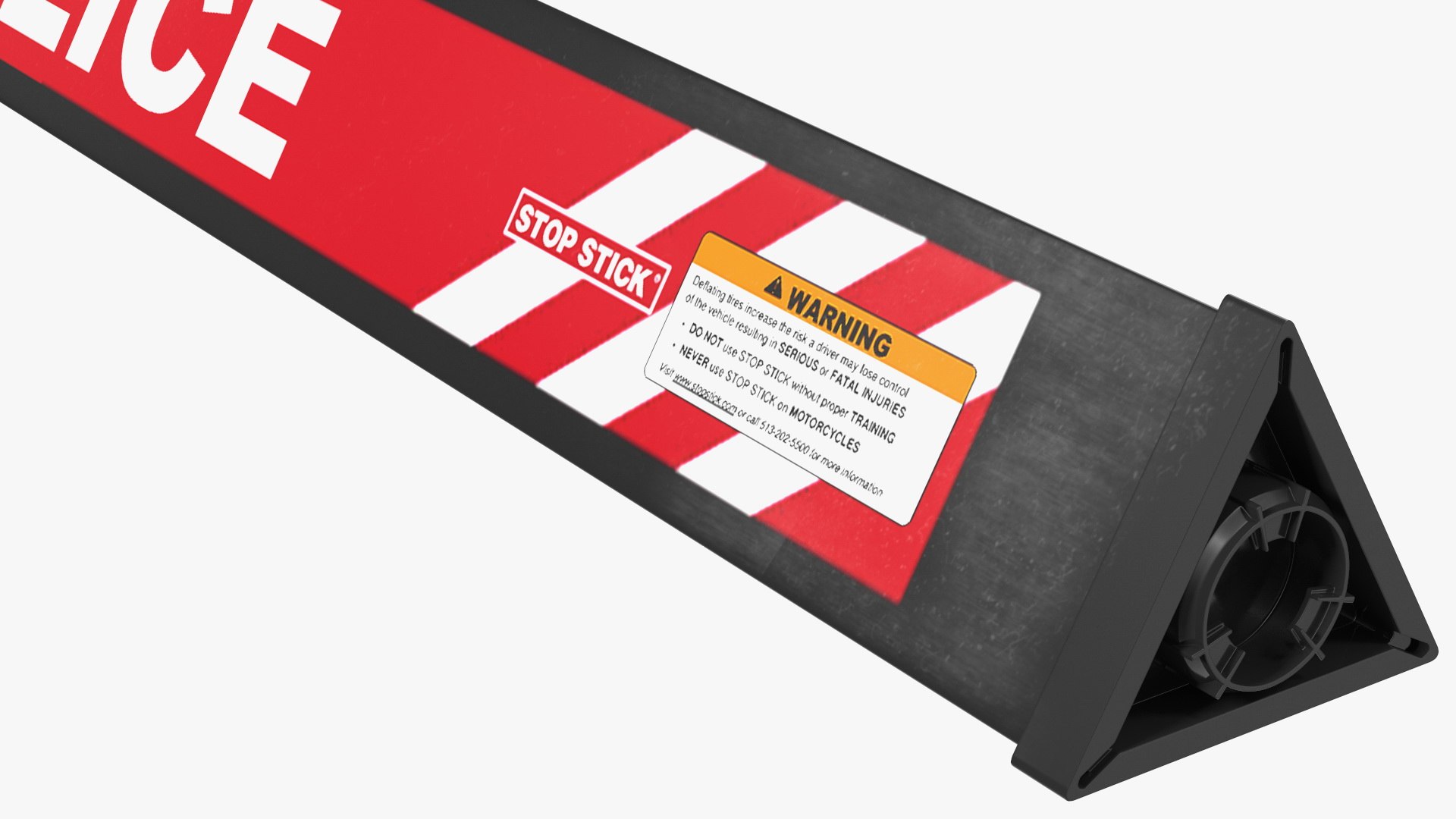 3D Police Stop Stick - TurboSquid 1831202