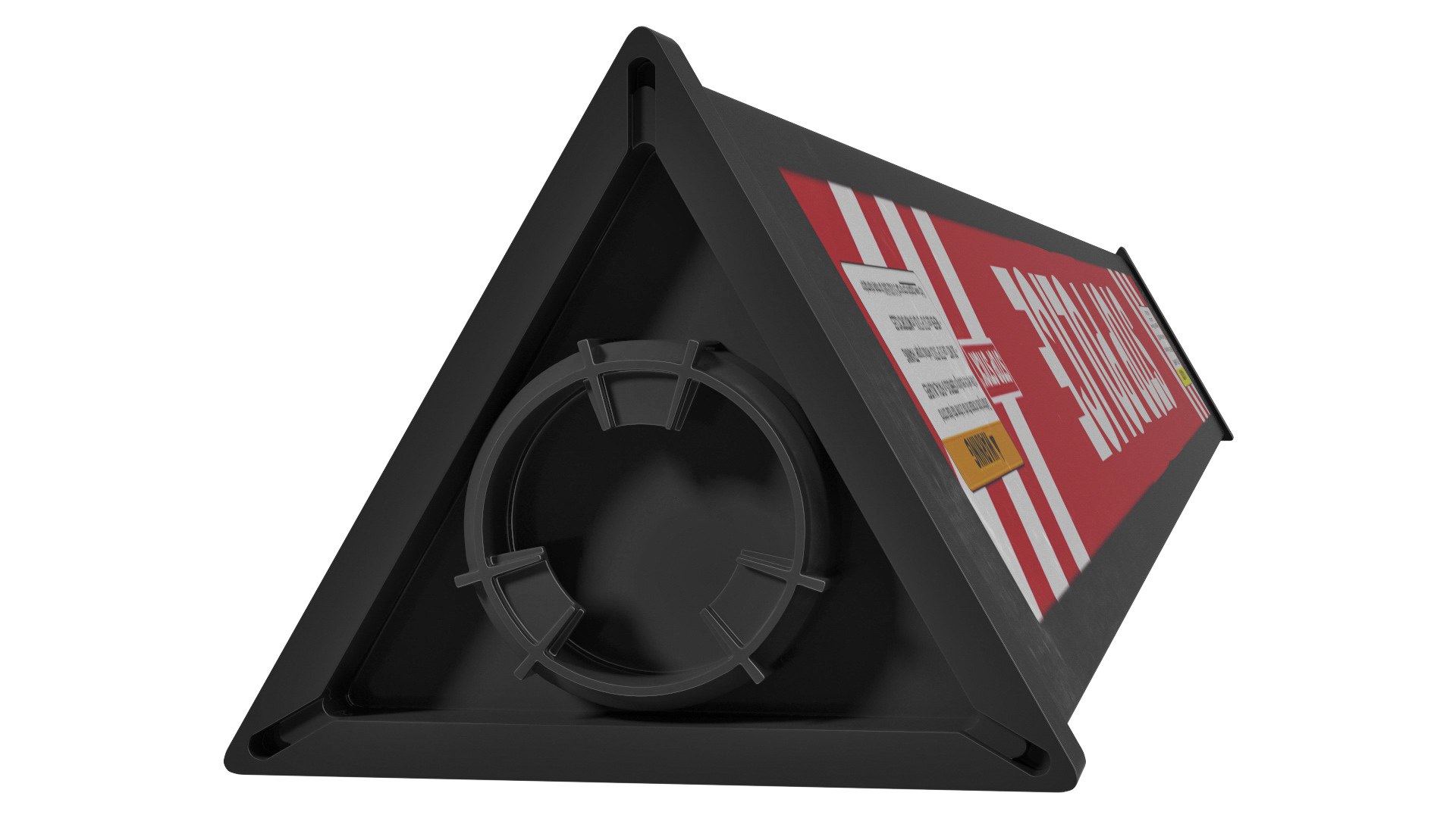 3D Police Stop Stick - TurboSquid 1831202