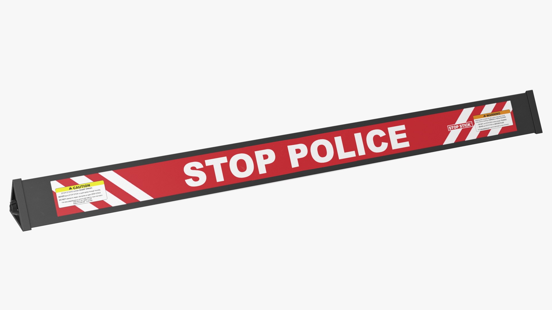 Police Stop Stick 3D model preview