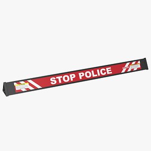 3D Police Stop Stick