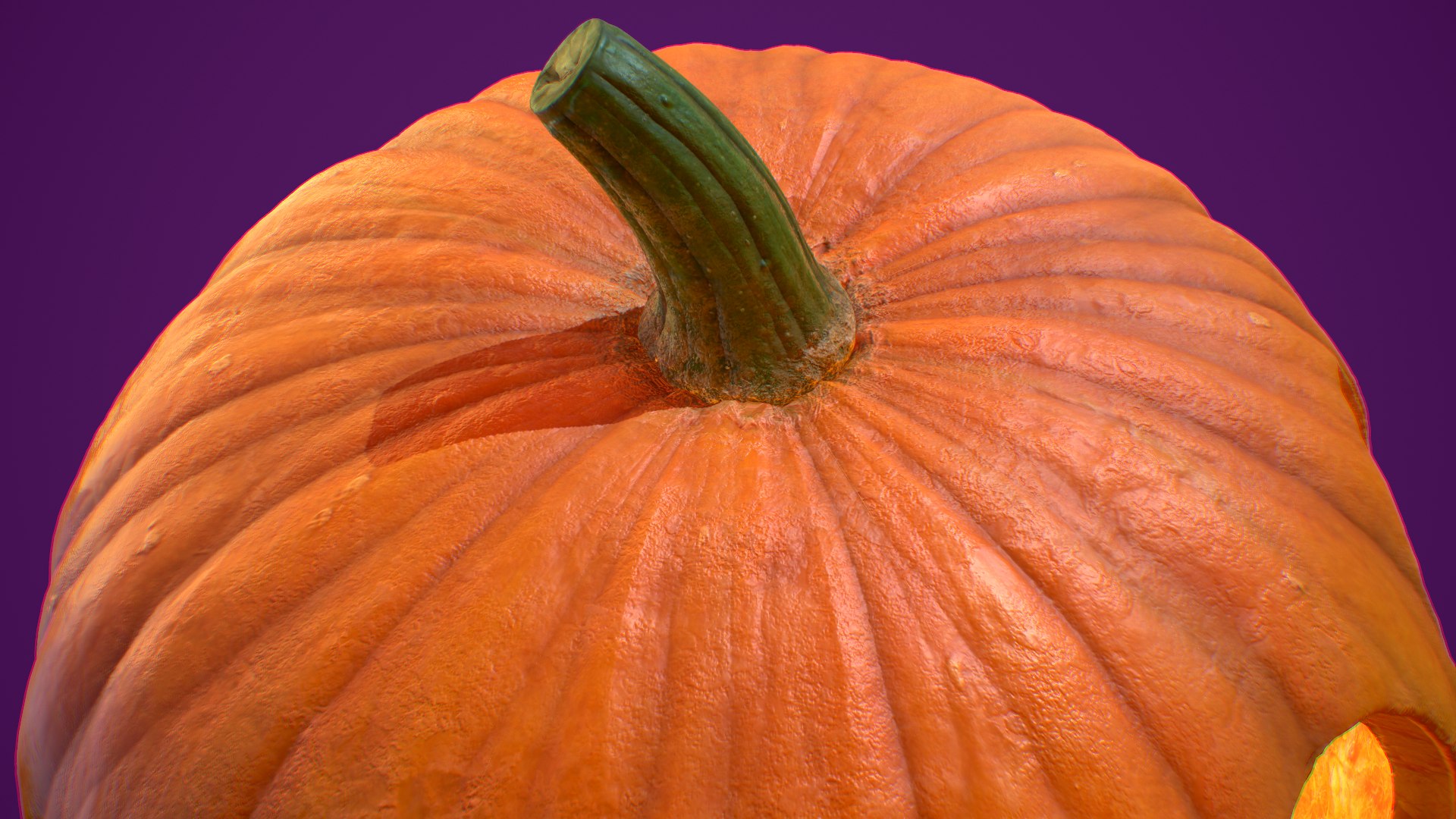 3D Model Pumpkin Halloween PBR 4K - TurboSquid 1971366