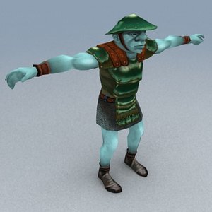 goblin warrior 3d 3ds