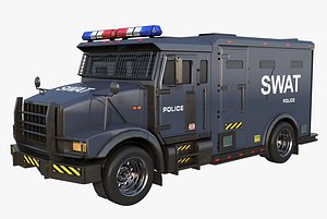 3D swat truck model