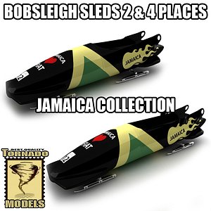 bobsleigh sled - jamaica max
