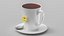 Colección de tazas de bebidas calientes