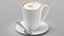 Colección de tazas de bebidas calientes