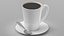 Colección de tazas de bebidas calientes