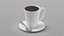 Colección de tazas de bebidas calientes