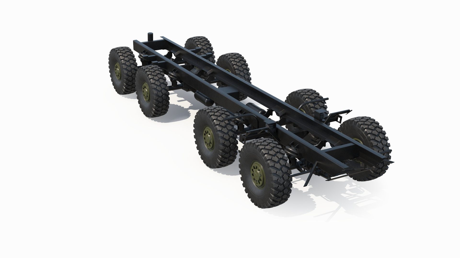3D Heavy Duty Chassis For Self Propelled Howitzer Machine - TurboSquid ...