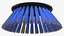 3D road sweeper brush
