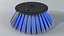 3D road sweeper brush