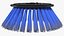 3D road sweeper brush