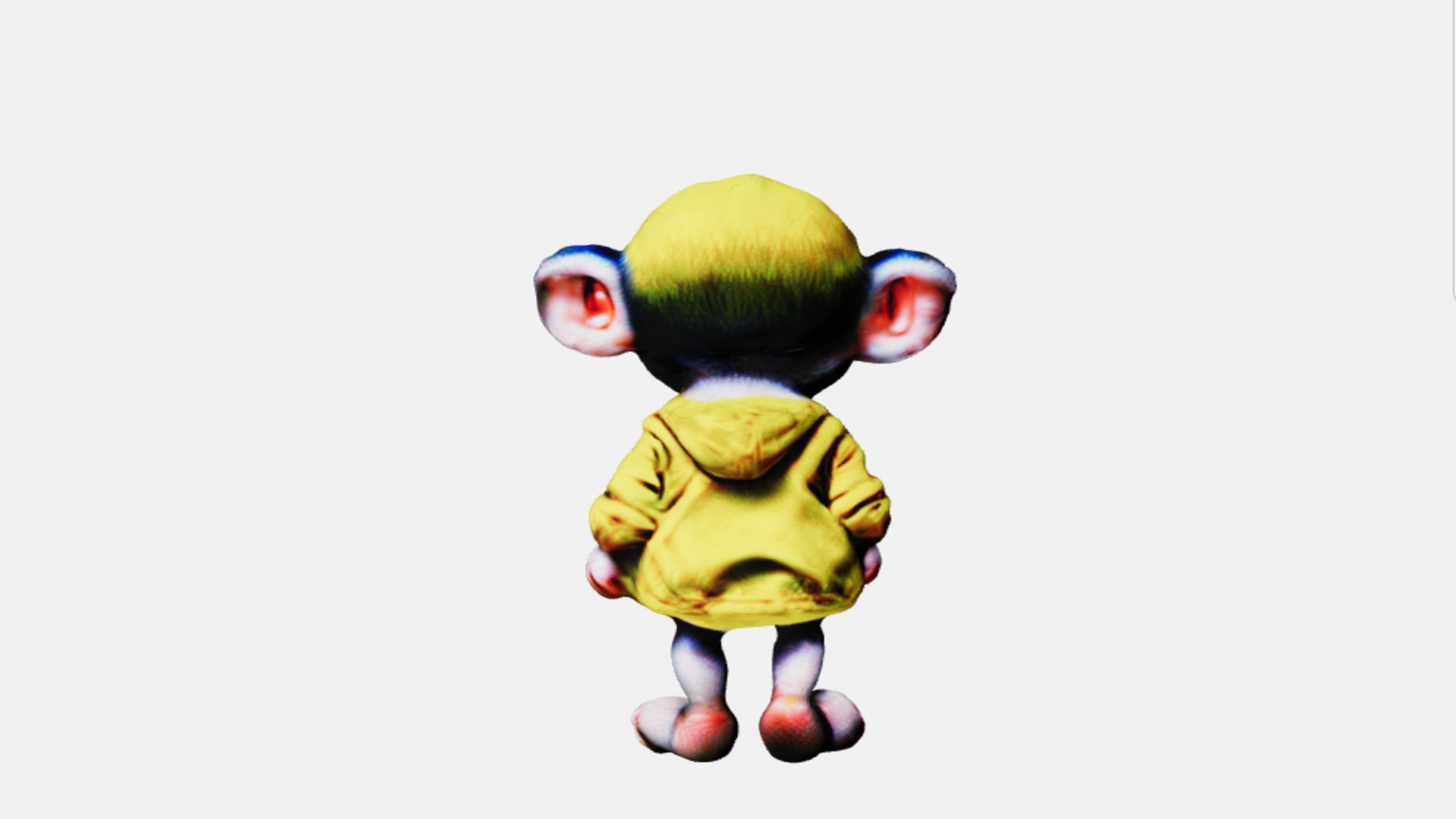 3D Monkey Model - TurboSquid 2191355