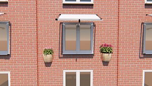 canopy awning 3D
