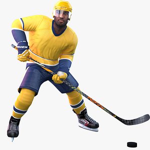 Hockey Player 5 PBR Rigged