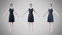 Dress 36 Digital Pulse Brocade v2