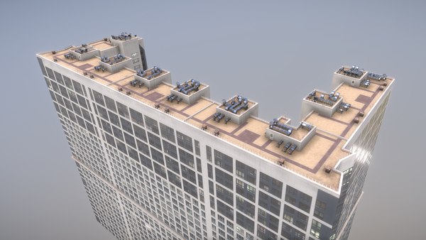 3D building 23 msk east model - TurboSquid 1662281