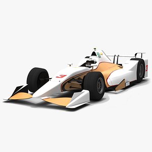 helio castroneves team penske 3D model