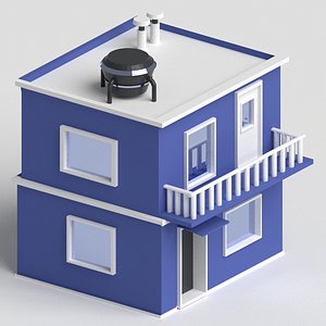 3D building city