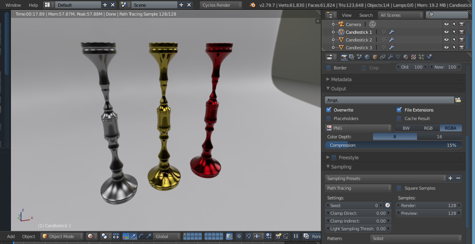 Free Candlestick Interior Designs 3D - TurboSquid 1513152