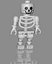 LEGO skeleton