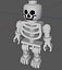 LEGO skeleton