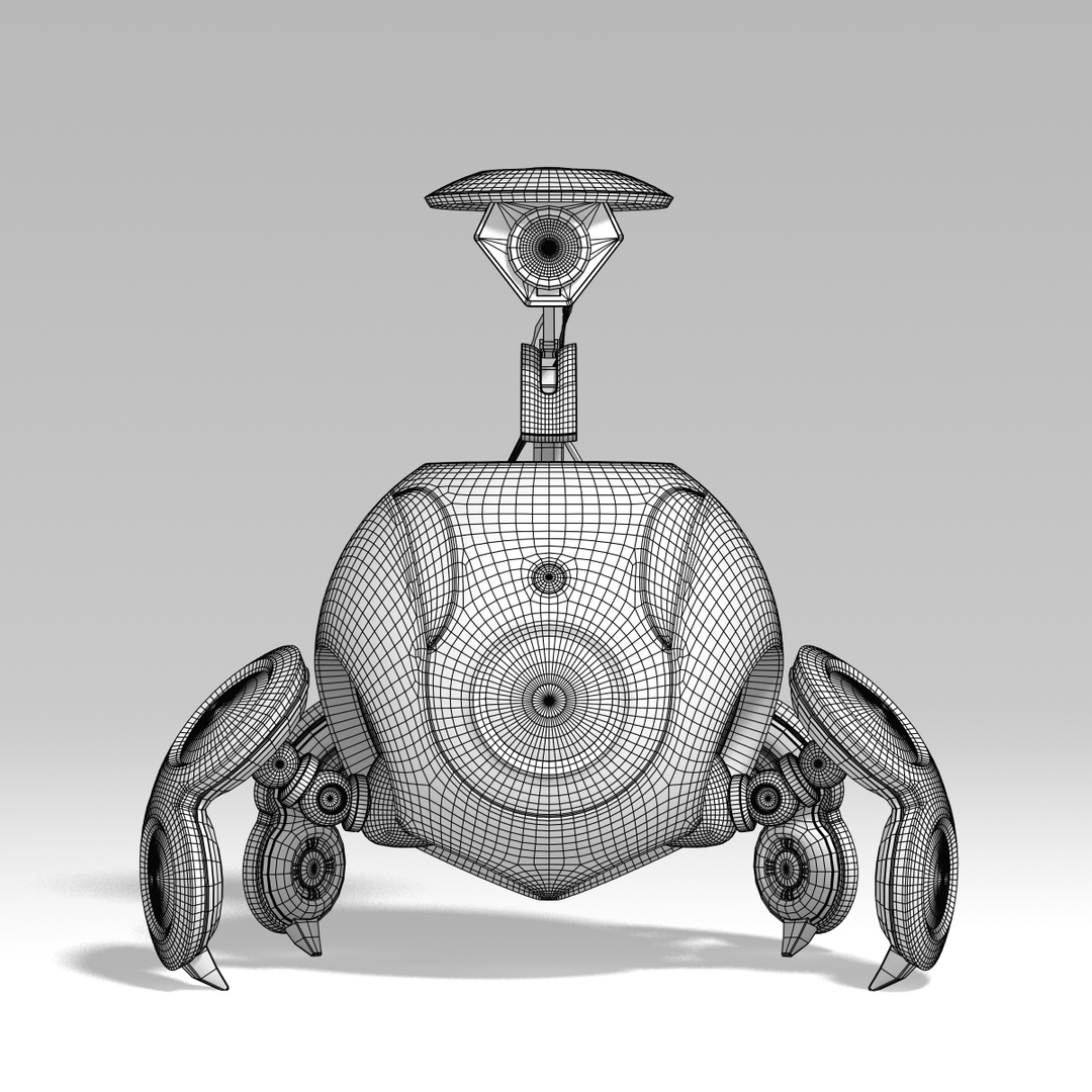 Robot Sci Fi 3D Model - TurboSquid 1224904