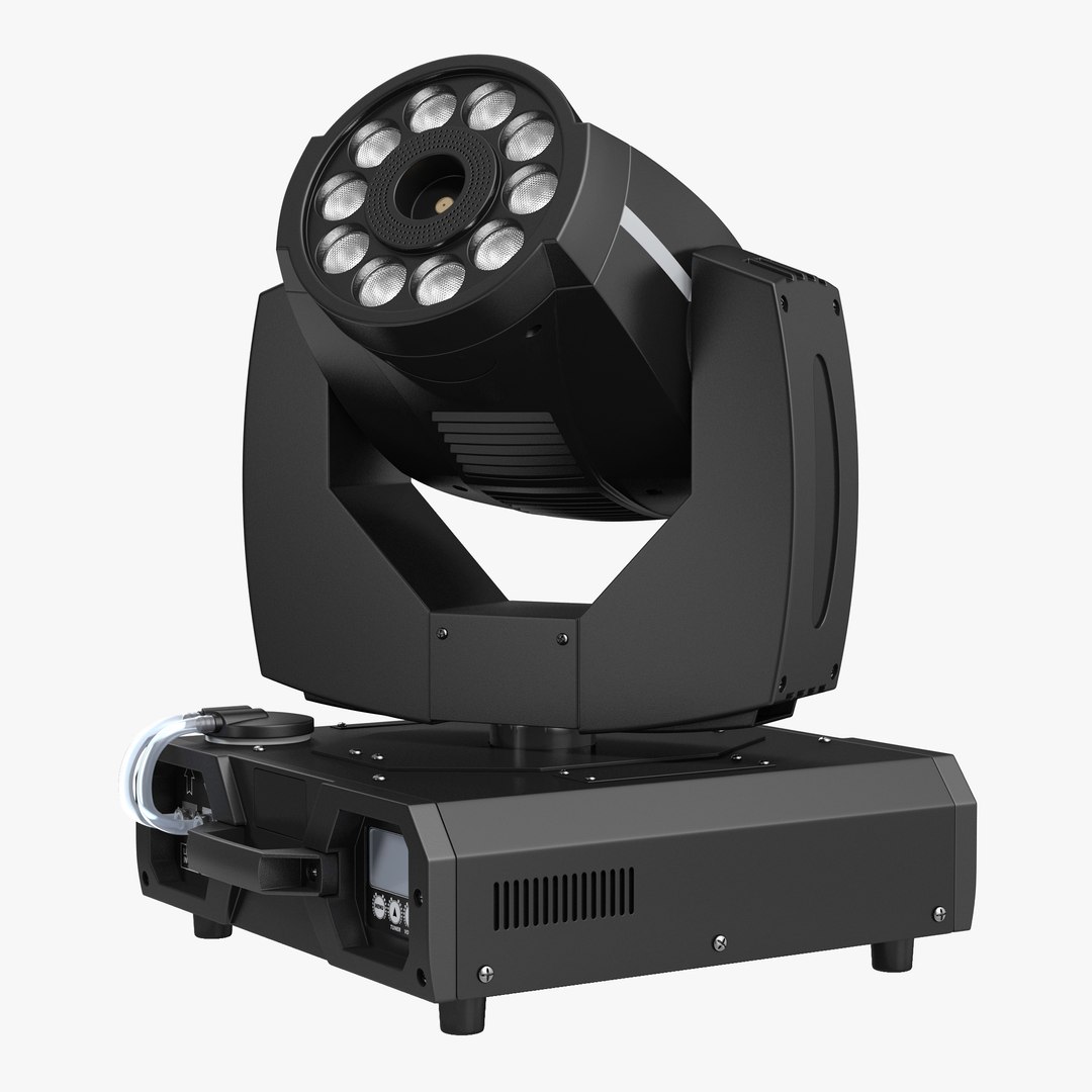 LED Fog Machine Generic 3D model preview