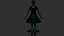 Femme en robe