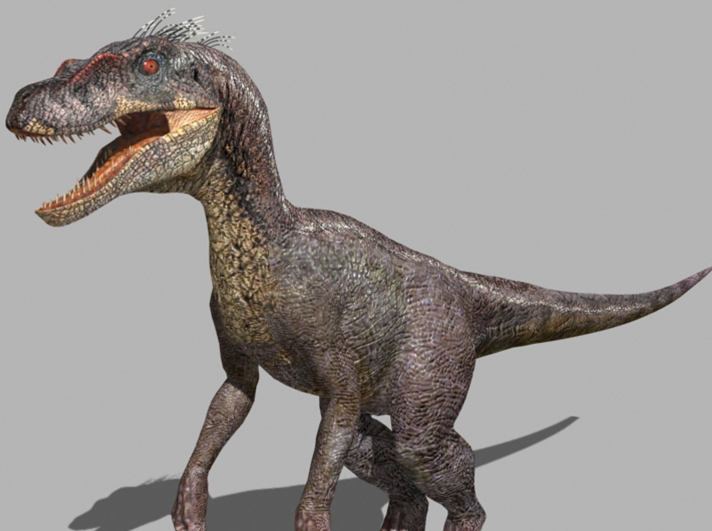 jurassic park raptor ultimate 3d model