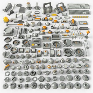 Industrial Kitbash - 9 - 156 pieces