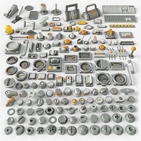 Industrial Kitbash - 9 - 156 pieces
