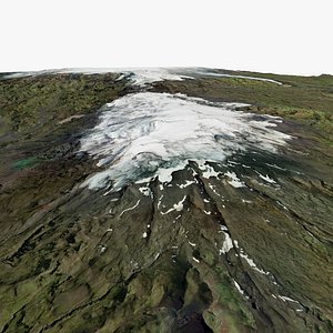 Eyjafjallajokull Volcano Suourland Iceland