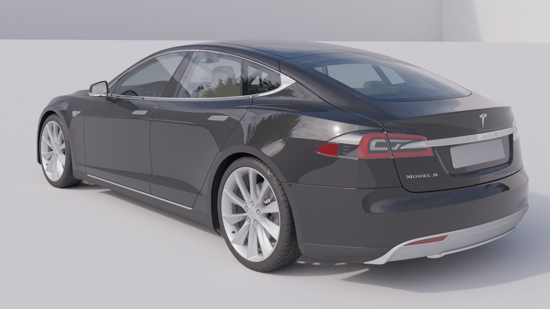 Tesla Model S High Quality Interior 3D Model - TurboSquid 1849207