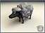 cartoon sheep 3d model