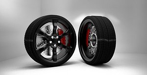 free wheel rim 3d model