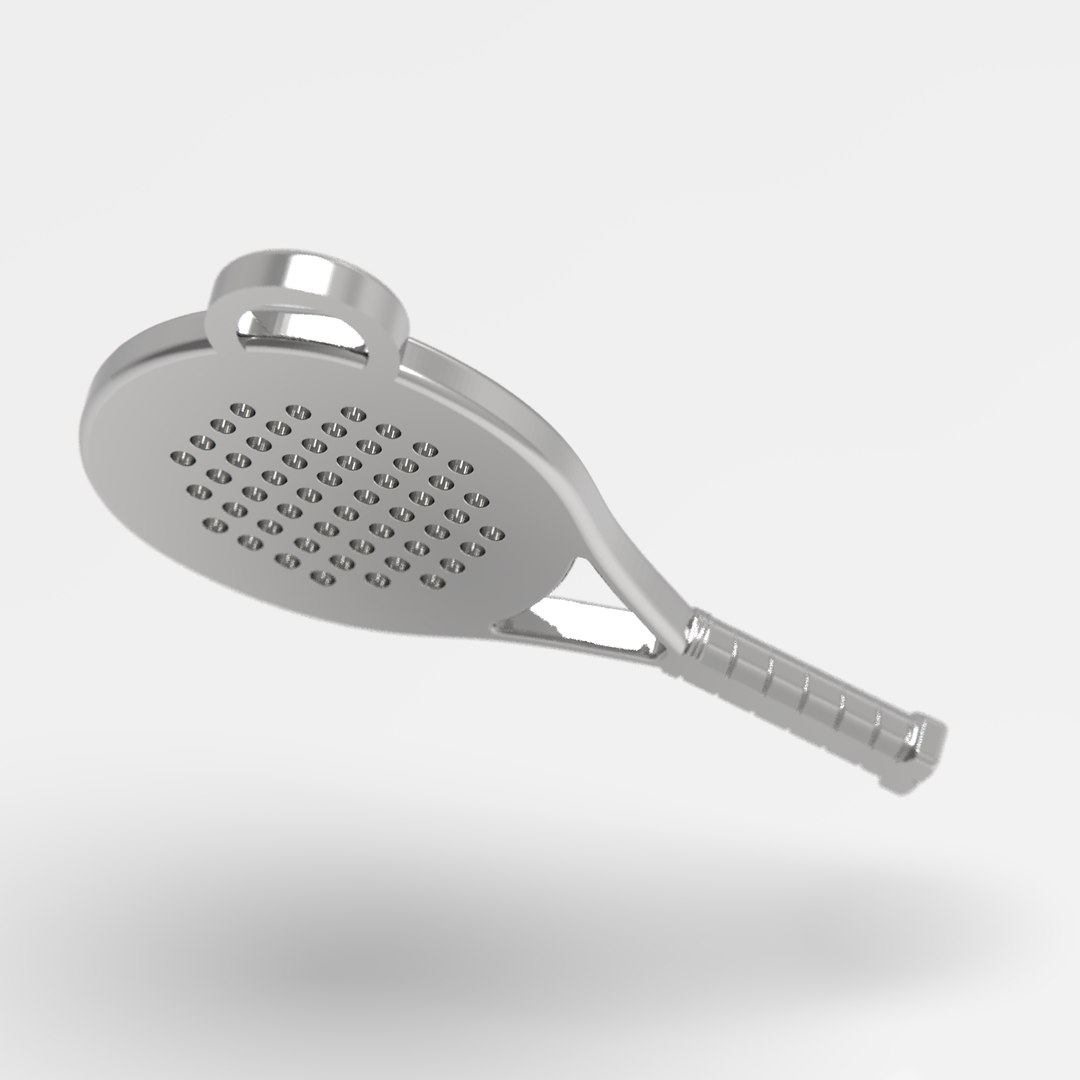 3D Paddle Tennis Racket Keychain Model - TurboSquid 2247937