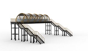 3D model Footbridge 3D model
