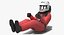 Generic Racing Driver 3D model