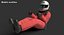 Generic Racing Driver 3D model