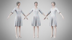3D Dress 06 Pattern 12