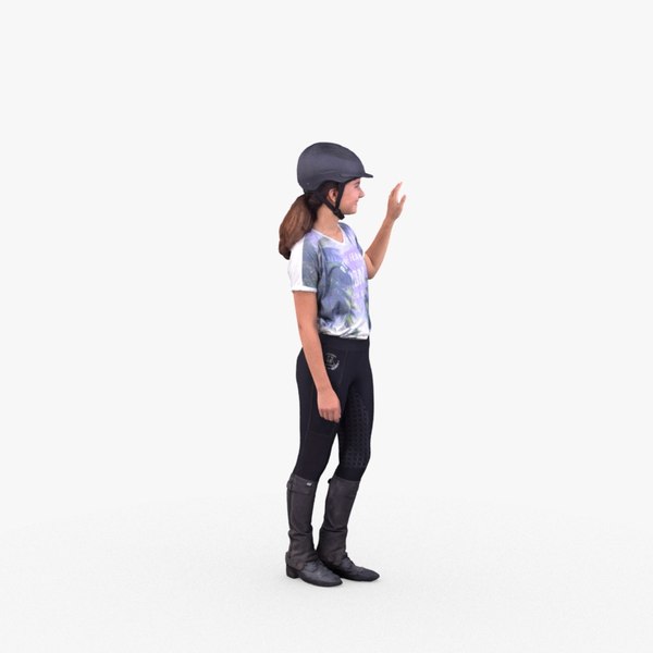 Peaple 3D Scan Lara 3D model