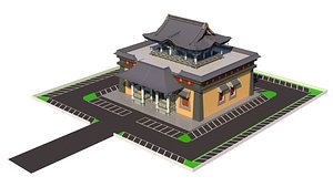 Japanese Temple 3D