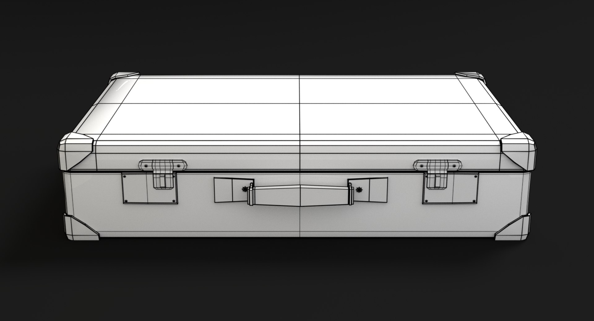 Briefcase Real 3d Model