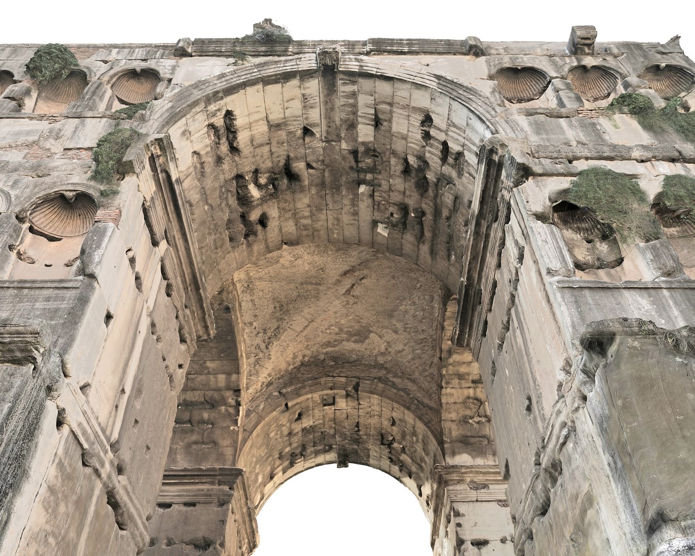 3D Ancient Roman Giant Gate - TurboSquid 2304149