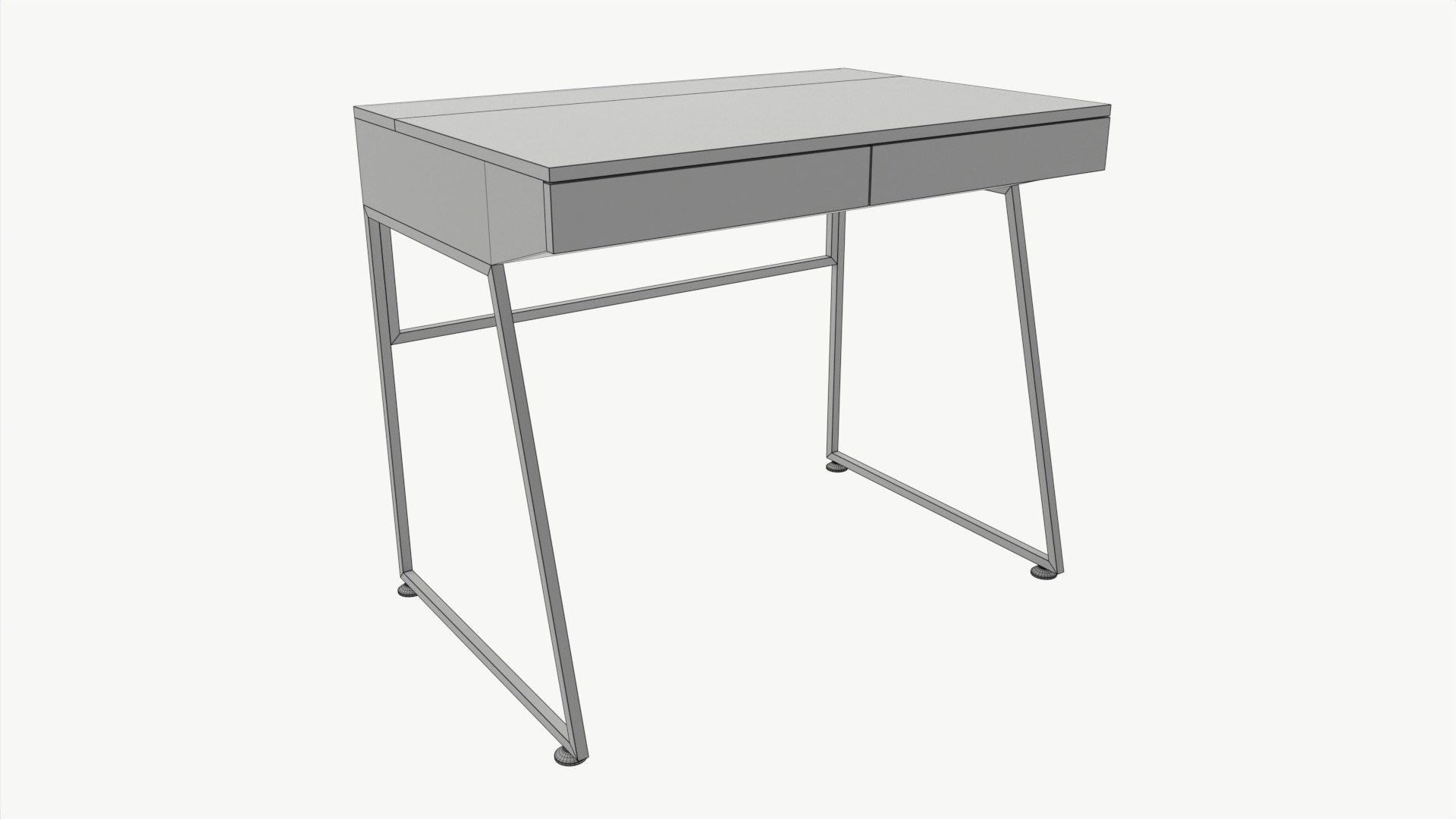 3D Desk Study Model - TurboSquid 1988066