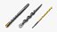 Drill Bits Collection 3D model